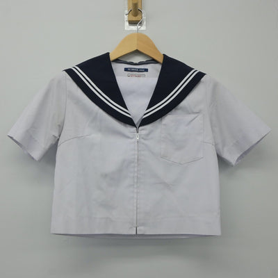 【中古】愛知県 港南中学校 女子制服 2点（セーラー服・スカート）sf024413