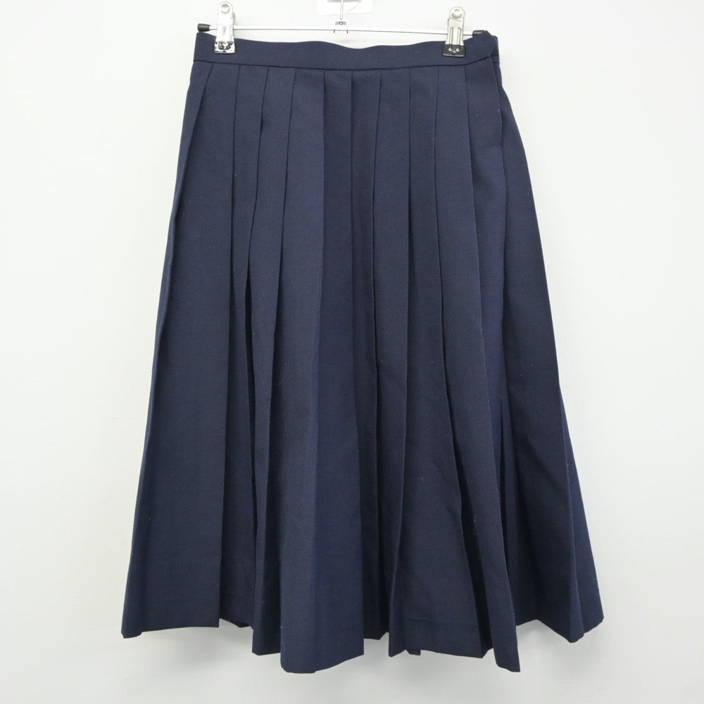 【中古】神奈川県 大野南中学校 女子制服 2点（シャツ・スカート）sf024433