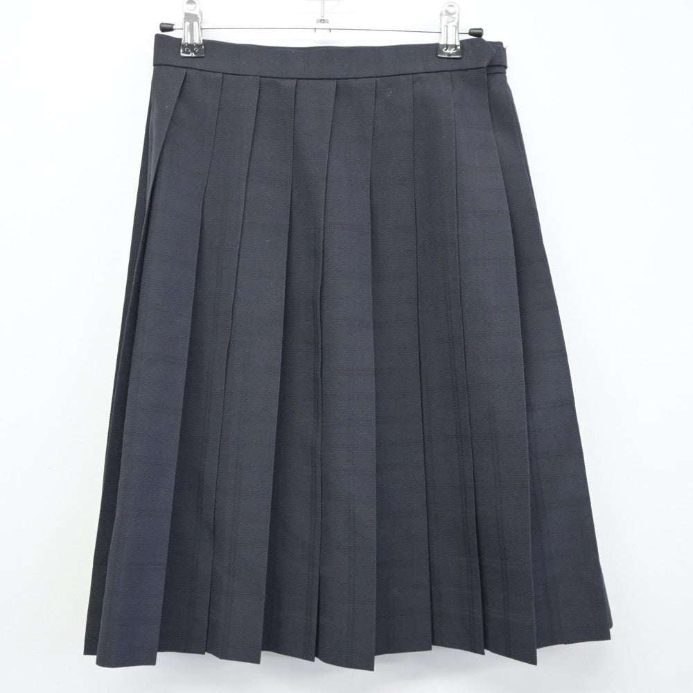 【中古】福岡県 須恵高等学校 女子制服 2点（スカート・スカート）sf024436