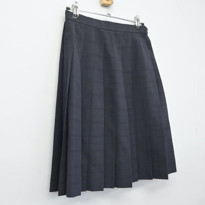 【中古】福岡県 須恵高等学校 女子制服 2点（スカート・スカート）sf024436