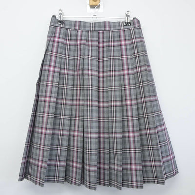 【中古】埼玉県 大妻嵐山女子高等学校 女子制服 3点（シャツ・ニットベスト・スカート）sf024443