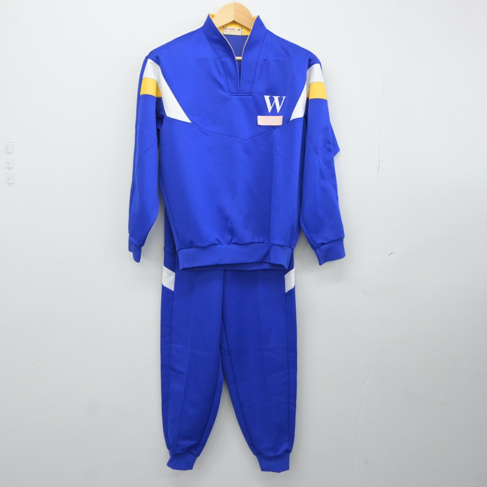 【中古】富山県 和合中学校 女子制服 3点（ジャージ 上・体操服 上・ジャージ 下）sf024447