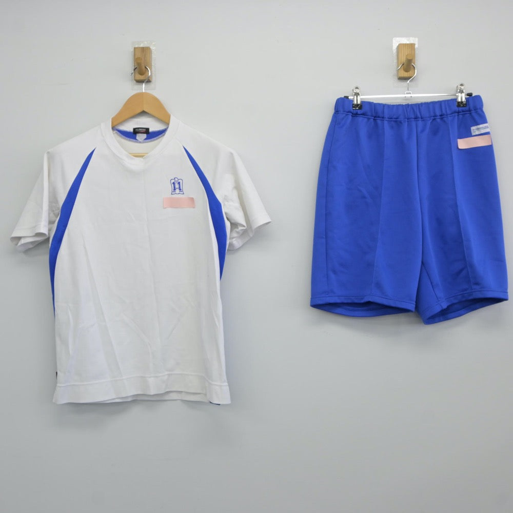 中古制服】東京都 足立第十一中学校 女子制服 2点（体操服 上