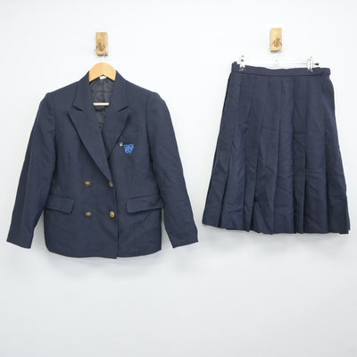 【中古】兵庫県 神戸常盤女子高等学校 女子制服 3点（ブレザー・スカート）sf024467