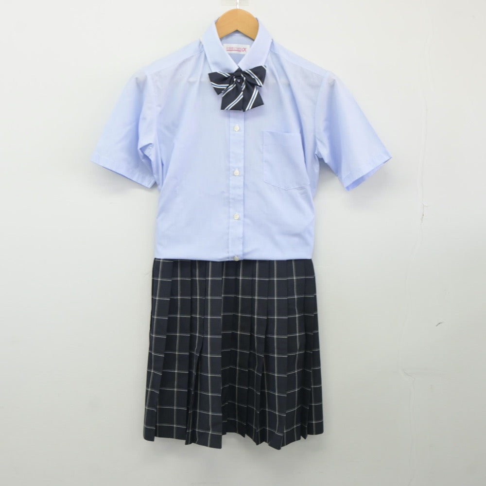 【中古】東京都 足立高等学校 女子制服 4点（シャツ・スカート）sf024479