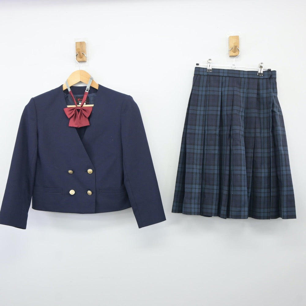 中古制服】山形県 天童市立第四中学校 女子制服 3点（ブレザー・スカート）sf024495【リサイクル学生服】 | 中古制服通販パレイド