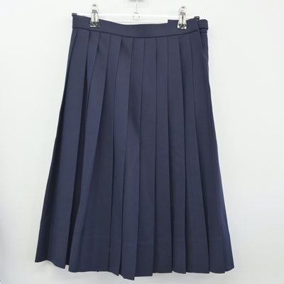 【中古】広島県 比治山女子高等学校 女子制服 5点（セーラー服・ニット・スカート）sf024498