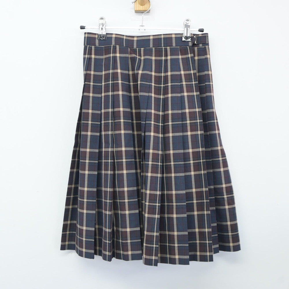 【中古】東京都 愛国高等学校 女子制服 4点（シャツ・スカート）sf024503