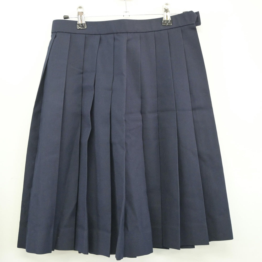 【中古】福島県 白河中央中学校 女子制服 3点（セーラー服・スカート）sf024510