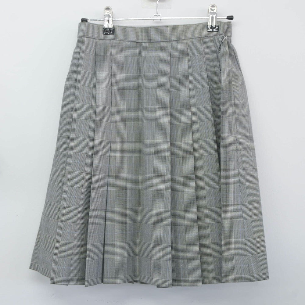 【中古】福島県 白河高等学校 女子制服 3点（セーラー服・スカート）sf024514