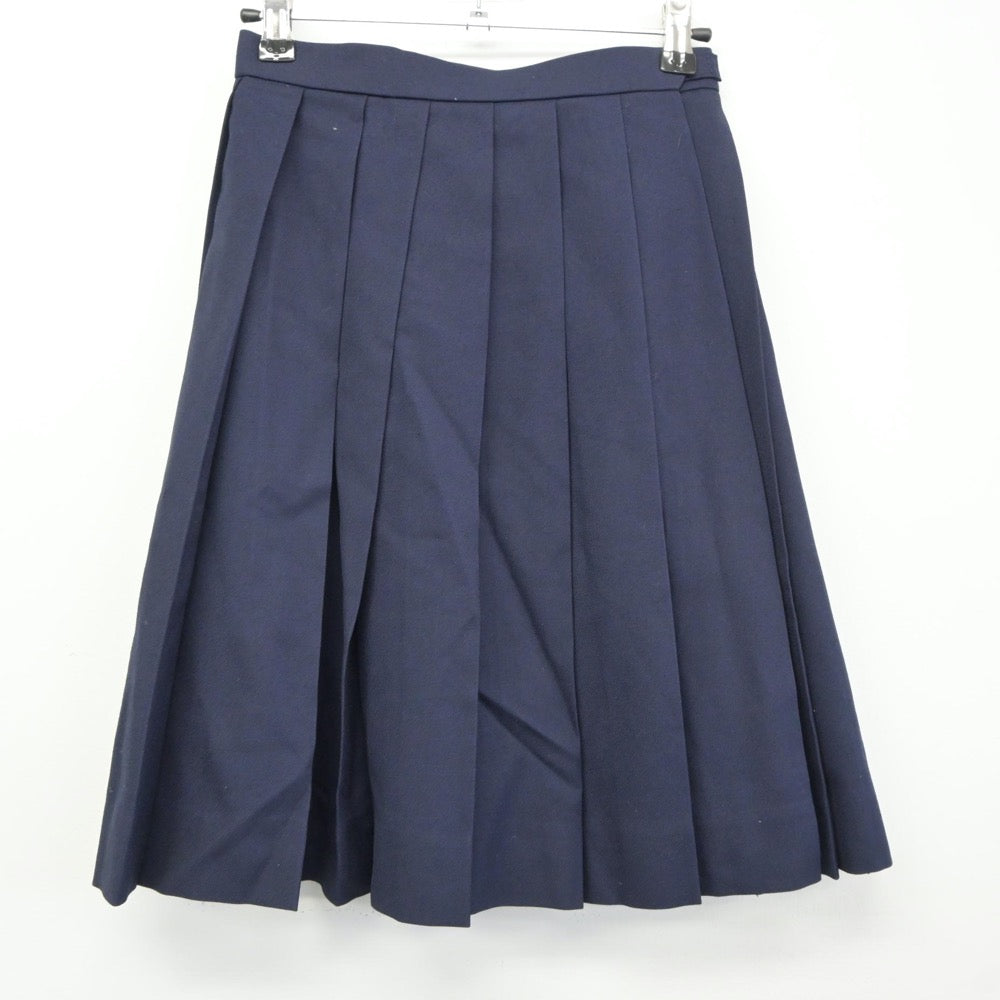 【中古】福島県 白河旭高等学校 女子制服 5点（ブレザー・ベスト・シャツ・スカート）sf024516