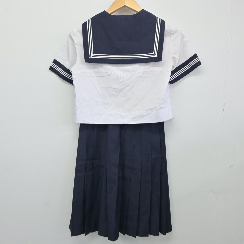 【中古】東京都 豊島岡女子高等学校 女子制服 4点（ニット・セーラー服・スカート）sf024545