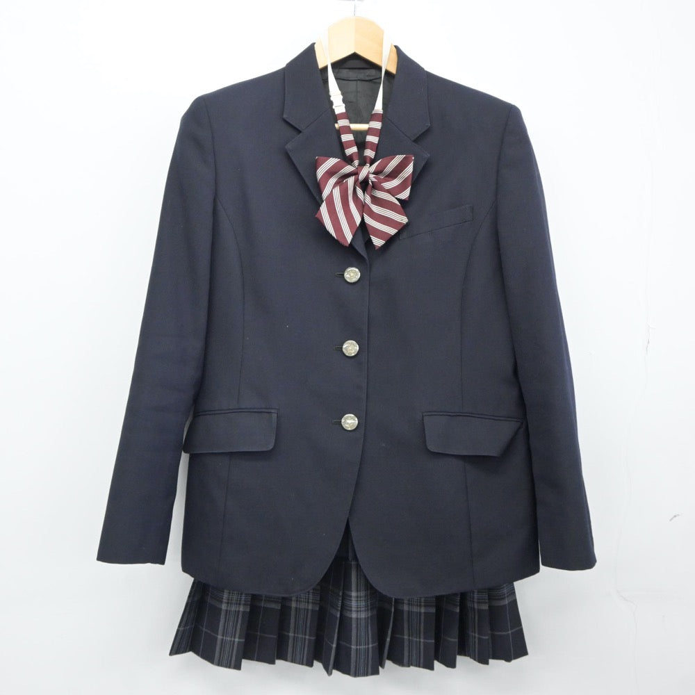 【中古】東京都 翔陽高等学校 女子制服 5点（ブレザー・スカート・スカート）sf024554