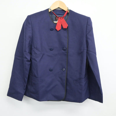 【中古】宮城県 折立中学校 女子制服 3点（ブレザー・スカート）sf024556