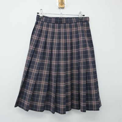 【中古】宮城県 聖ドミニコ学院中学校高等学校 女子制服 8点（ブレザー・シャツ・ニット・スカート）sf024560