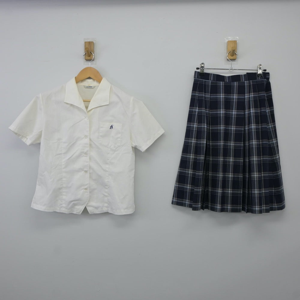 中古制服】宮城県 聖ドミニコ学院中学校高等学校 女子制服 2点（シャツ・スカート）sf024564【リサイクル学生服】 | 中古制服通販パレイド