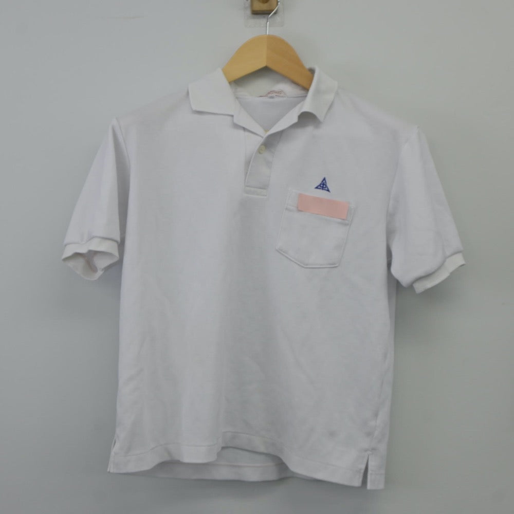 【中古】岡山県 作東中学校 女子制服 2点（シャツ・スカート）sf024574