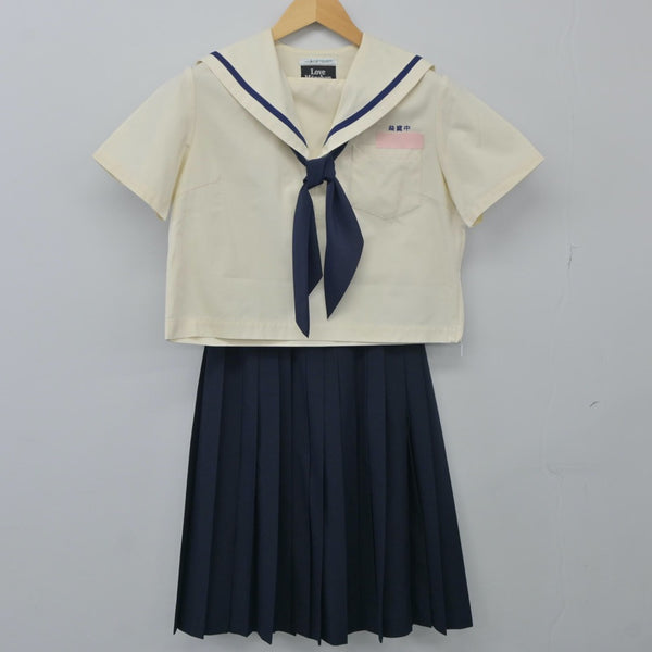 【中古制服】愛知県 益富中学校 女子制服 3点（セーラー服・スカート）sf024575【リサイクル学生服】 | 中古制服通販パレイド