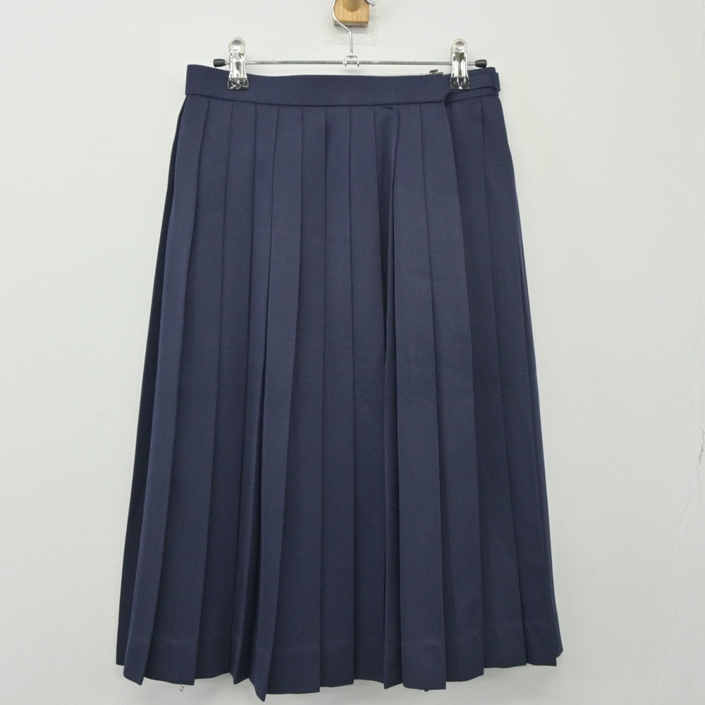 【中古】愛知県 益富中学校 女子制服 3点（セーラー服・スカート）sf024576