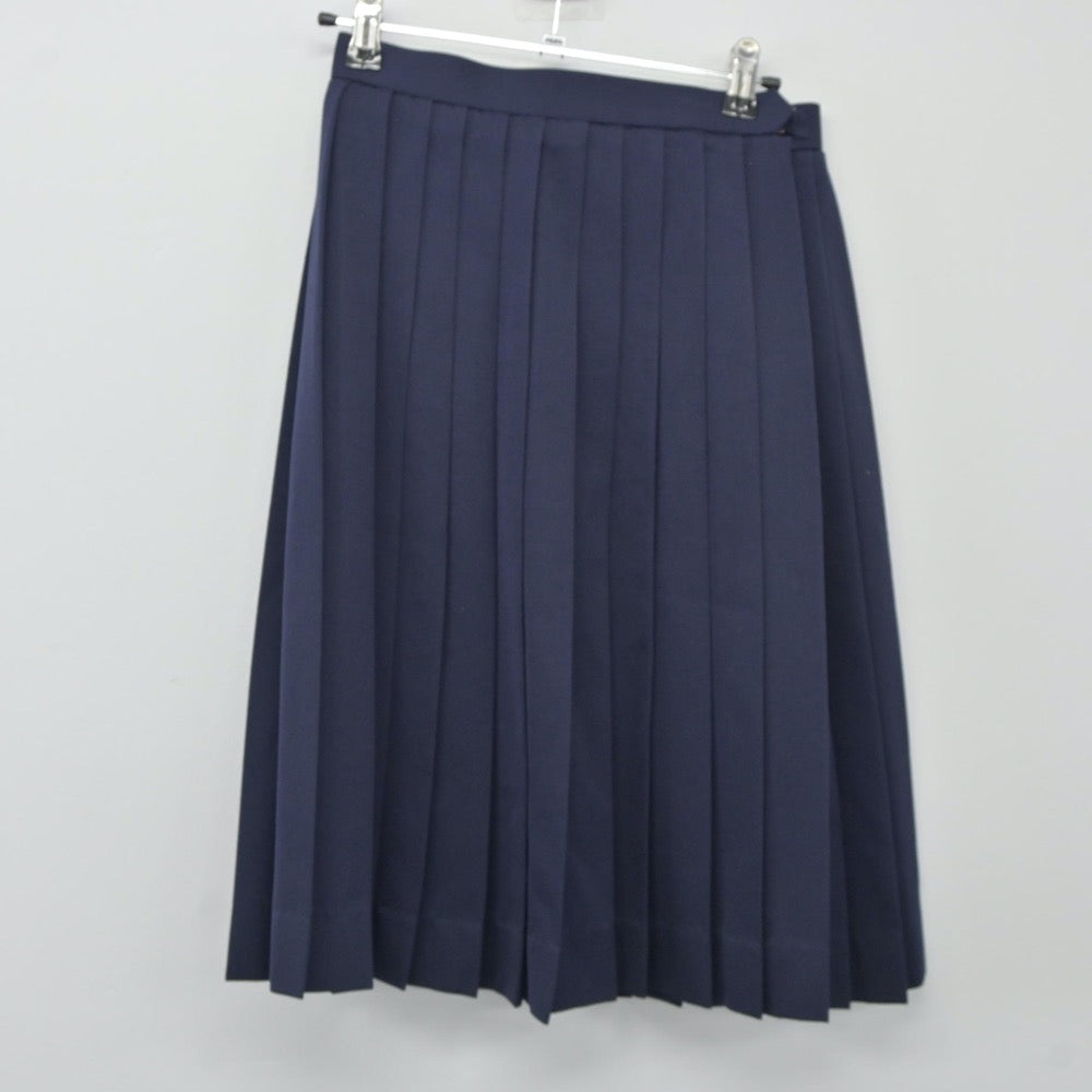 【中古】愛知県 益富中学校 女子制服 2点（セーラー服・スカート）sf024577