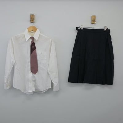 【中古】兵庫県 伊丹北高等学校 女子制服 6点（ブレザー・シャツ・スカート）sf024585