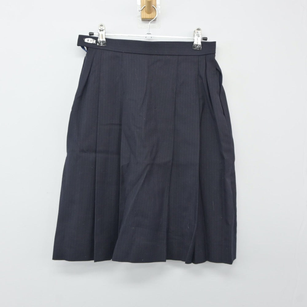 【中古】兵庫県 伊丹北高等学校 女子制服 6点（ブレザー・シャツ・スカート）sf024585