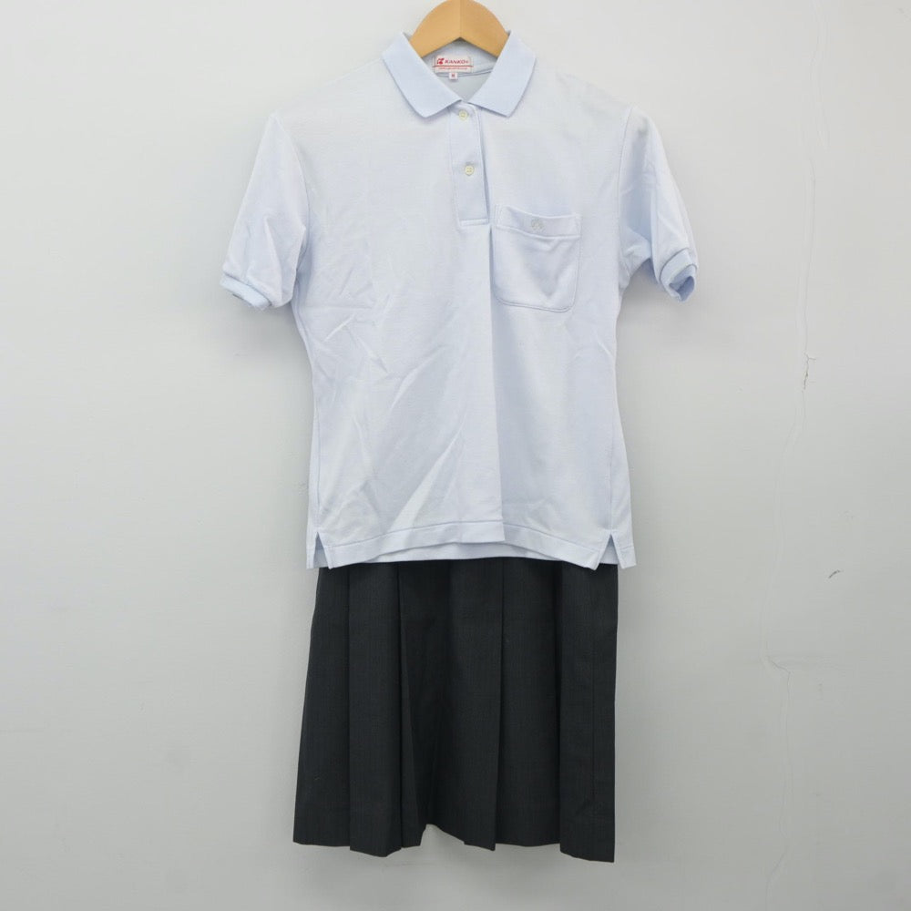 【中古】兵庫県 伊丹北高等学校 女子制服 3点（シャツ・スカート）sf024588