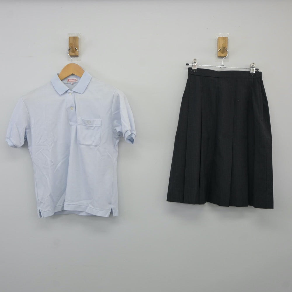 【中古】兵庫県 伊丹北高等学校 女子制服 3点（シャツ・スカート）sf024588