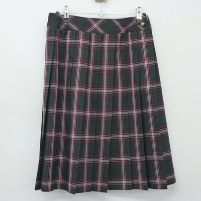 【中古】埼玉県 昌平高等学校 女子制服 4点（シャツ・ニットベスト・スカート）sf024596