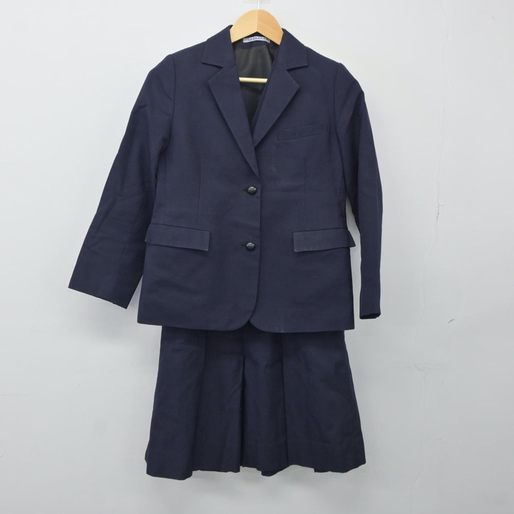 【中古】奈良県 桜井高等学校 女子制服 6点（ブレザー・ベスト・スカート）sf024600