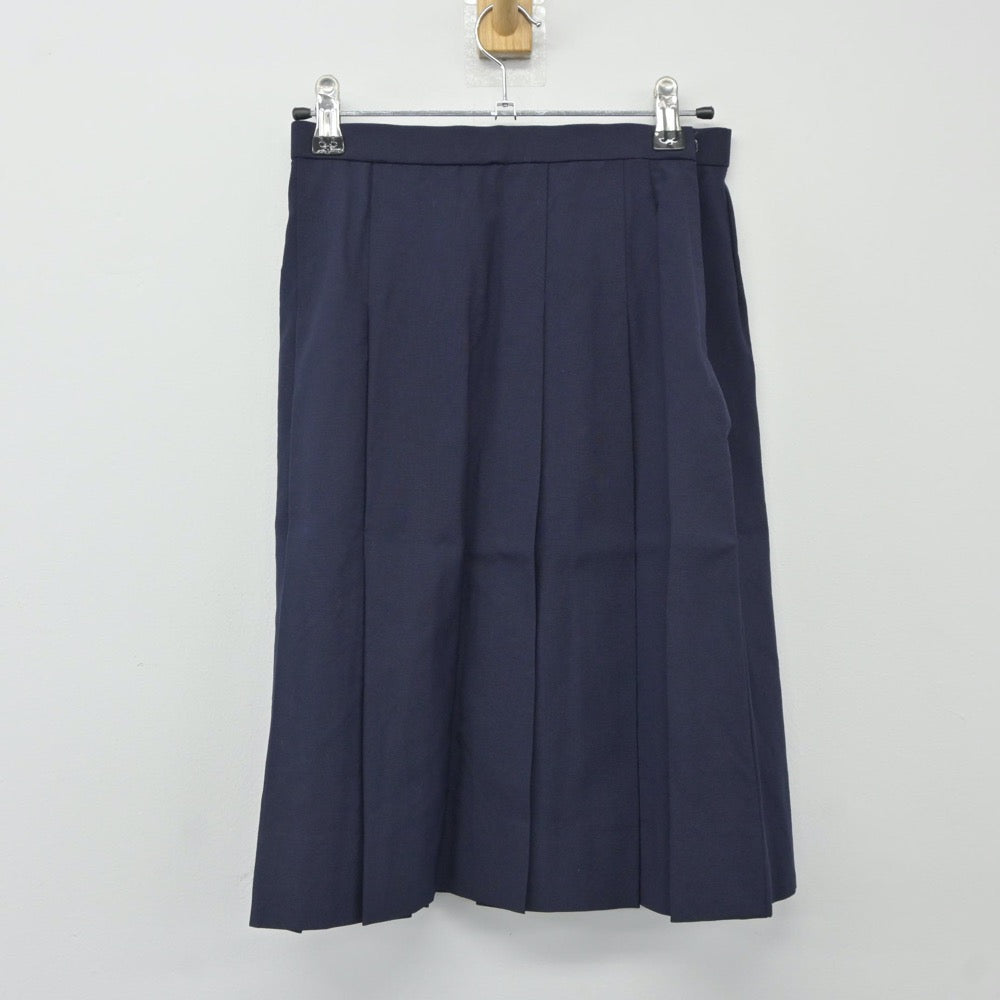 【中古】奈良県 桜井高等学校 女子制服 3点（シャツ・スカート）sf024601