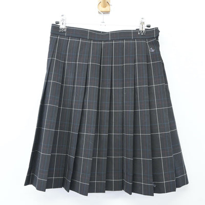 【中古】栃木県 さくら清修高等学校 女子制服 2点（シャツ・スカート）sf024605