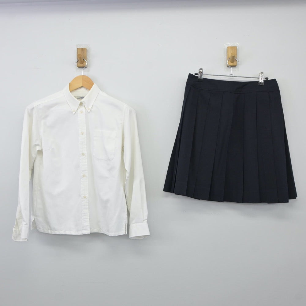 【中古】東京都 日本大学豊山女子高等学校 女子制服 5点（ブレザー・ニット・シャツ・スカート）sf024611