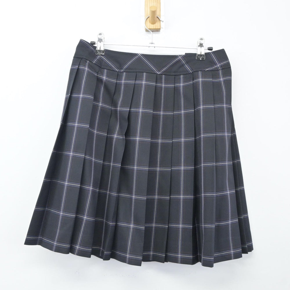 【中古】東京都 日本大学豊山女子高等学校 女子制服 3点（ニットベスト・シャツ・スカート）sf024612