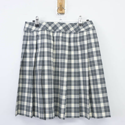 【中古】東京都 日本大学豊山女子高等学校 女子制服 4点（ニットベスト・シャツ・スカート）sf024613