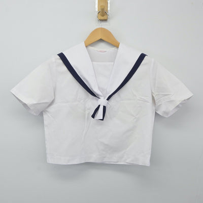 【中古】広島県 府中高等学校 女子制服 2点（セーラー服・セーラー服）sf024625