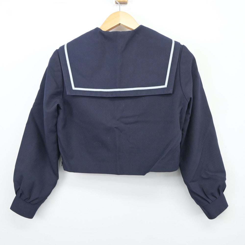 【中古】愛知県 知立高等学校 女子制服 3点（セーラー服・スカート）sf024630