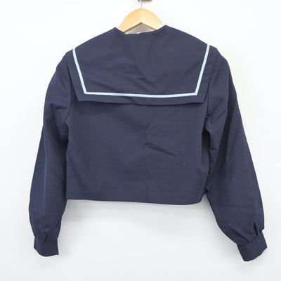 【中古】愛知県 知立高等学校 女子制服 2点（セーラー服・スカート）sf024631