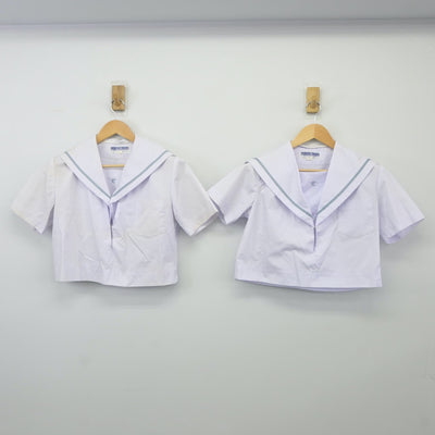 【中古】愛知県 知立高等学校 女子制服 3点（セーラー服・スカート）sf024633