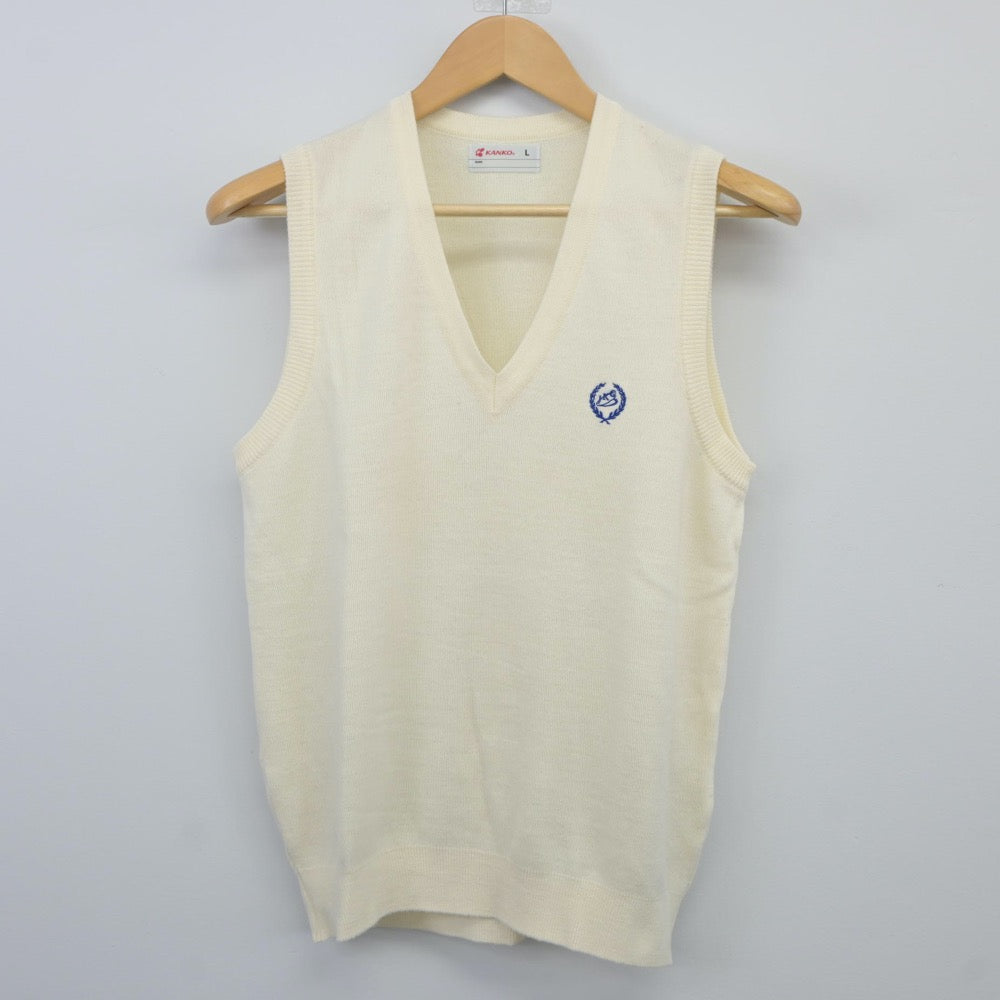中古制服】大阪府 常翔啓光学園高等学校 女子制服 3点（ニット