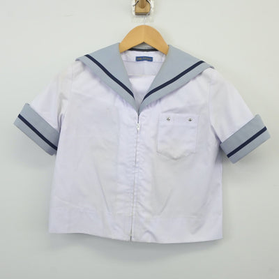 【中古】山梨県 玉穂中学校 女子制服 2点（セーラー服・スカート）sf024648