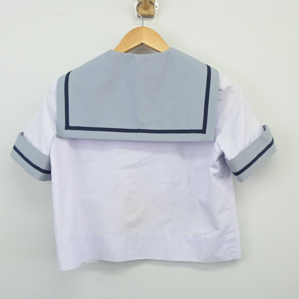 【中古】山梨県 玉穂中学校 女子制服 2点（セーラー服・スカート）sf024648