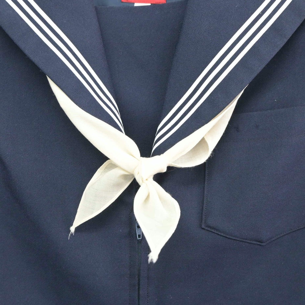 【中古】愛知県 小牧中学校 女子制服 3点（セーラー服・スカート）sf024650