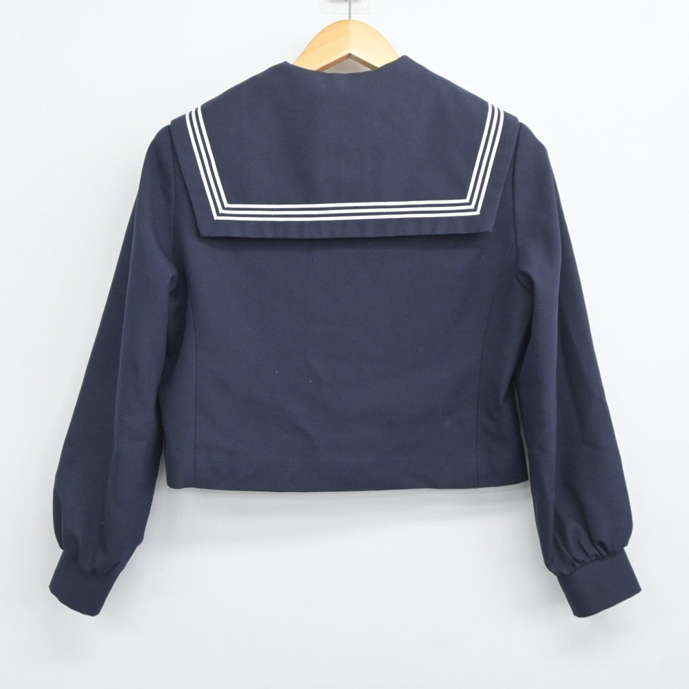 【中古】愛知県 小牧中学校 女子制服 3点（セーラー服・スカート）sf024650