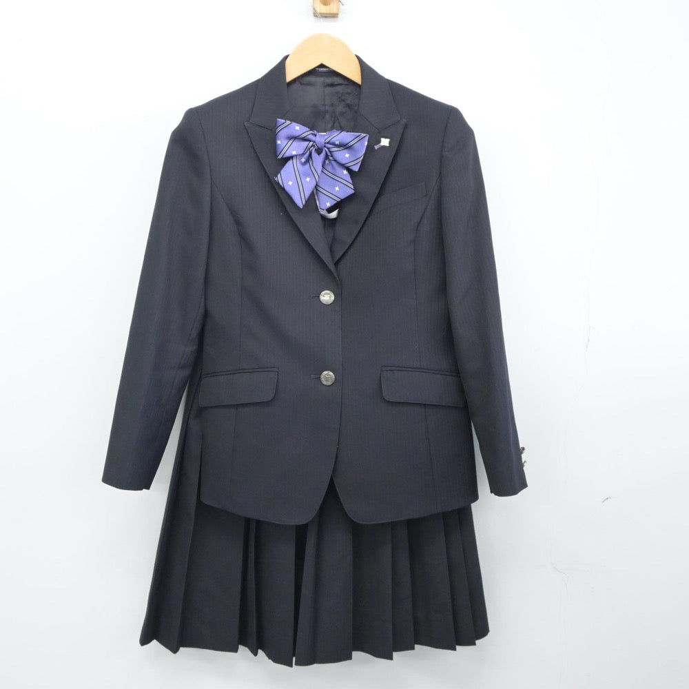 【中古】宮城県 仙台東高等学校 女子制服 5点（ブレザー・スカート）sf024659