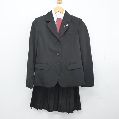 【中古】三重県 津工業高等学校 女子制服 5点（ブレザー・シャツ・スカート）sf024660