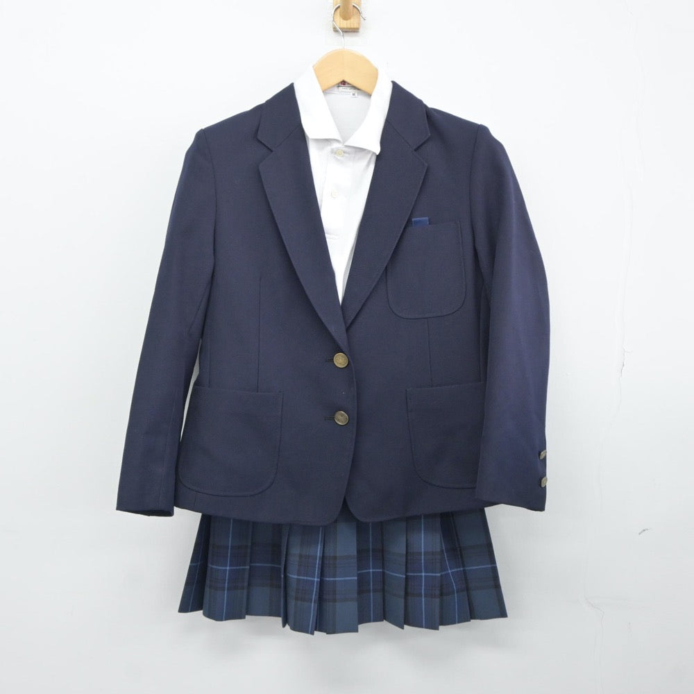 【中古】三重県 橋北中学校 女子制服 3点（ブレザー・シャツ・スカート）sf024662