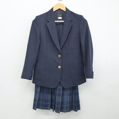 【中古】三重県 橋北中学校 女子制服 2点（ブレザー・スカート）sf024663