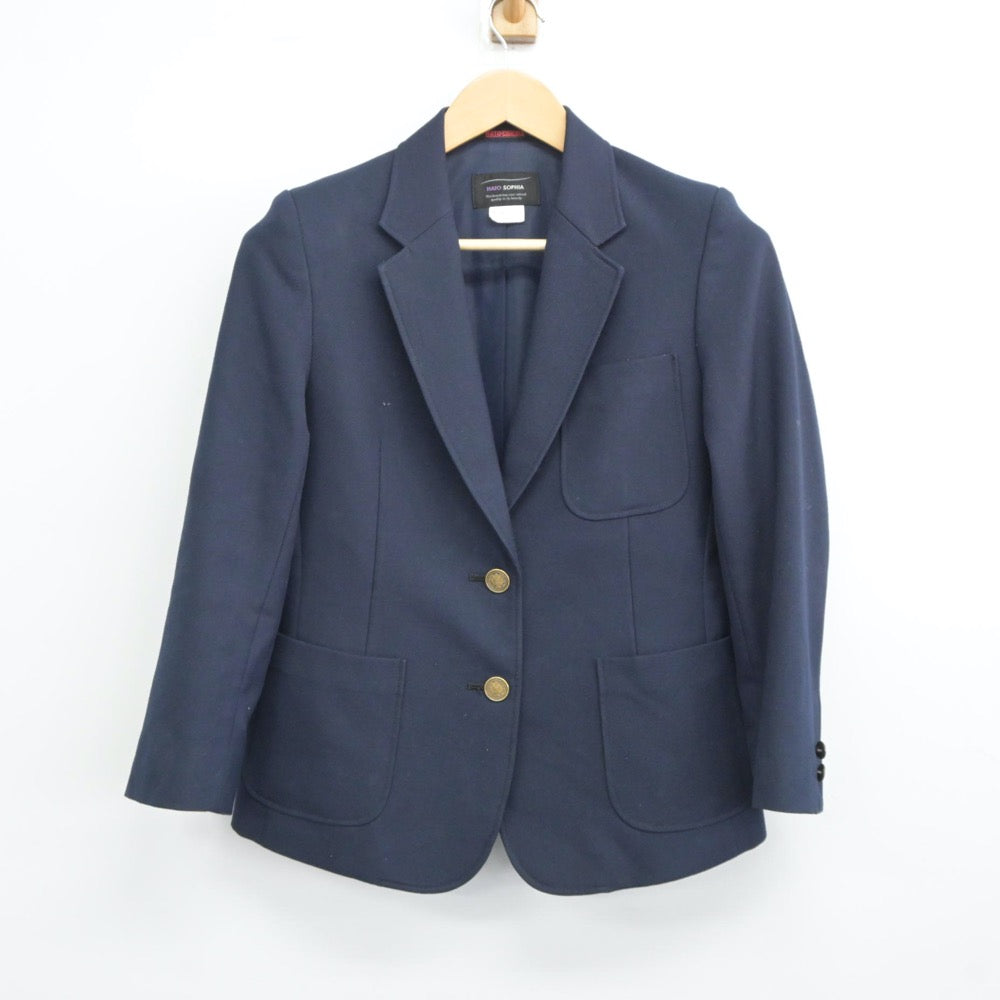 【中古】三重県 橋北中学校 女子制服 2点（ブレザー・スカート）sf024663