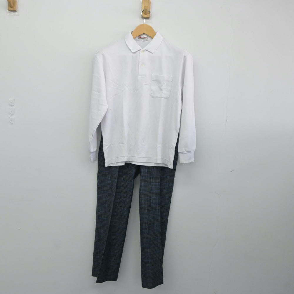 【中古】三重県 橋北中学校 女子制服 3点（シャツ・ズボン・スカート）sf024664